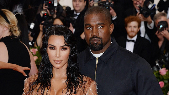 Kanye West s bývalou manželkou Kim Kardashian