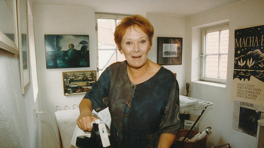 Zdena Hadrbolcová na archivním snímku