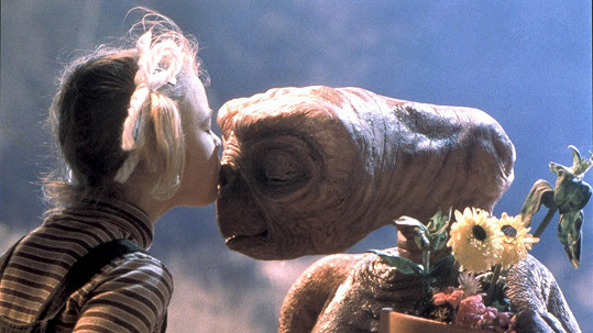 Drew Barrymore ve filmu E.T.-Mimozemšťan