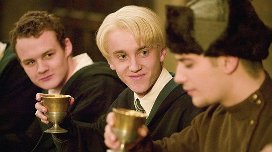 Tom Felton jako Draco Malfoy 