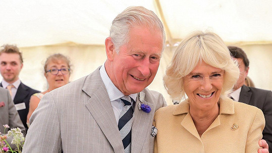 Vévodkyně z Cornwallu s manželem, princem Charlesem
