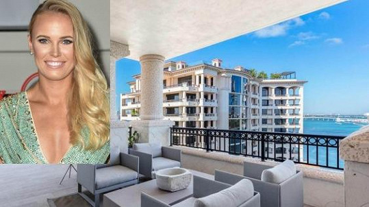 Caroline Wozniacki prodává luxusní byt na Miami.