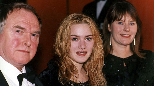 Kate Winslet s maminkou Sally a tatínkem Rogerem