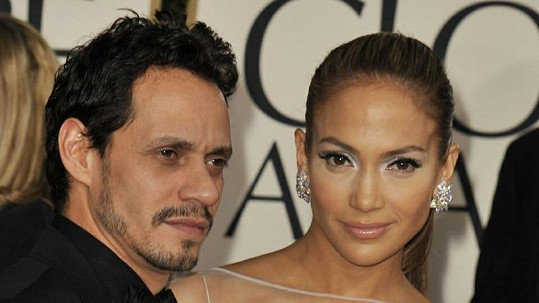 Jennifer Lopez a Marc Anthony v době, kdy byli ještě spolu.