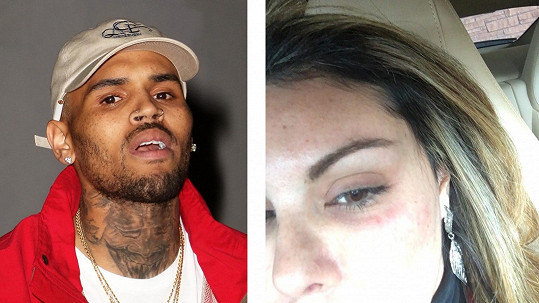 Chris Brown údajně napadl tuto ženu. 
