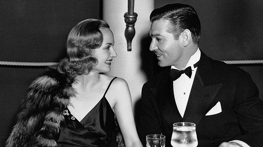 Carole Lombard a Clark Gable