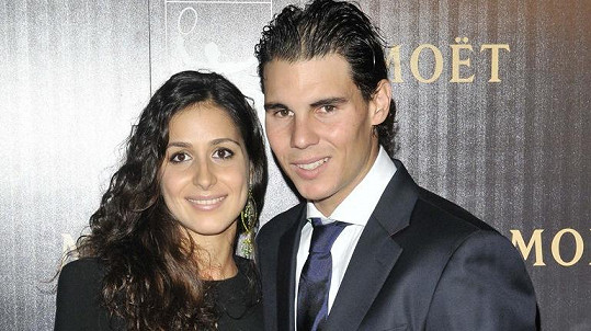 Rafael Nadal s manželkou Mery