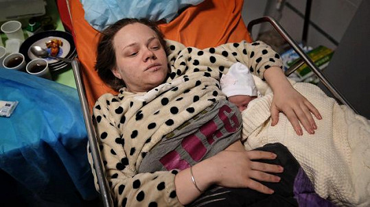 Marianna Podgurskaya porodila holčičku.