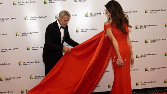 George Clooney se projevil jako pravý gentleman. 