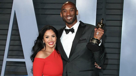Kobe Bryant s manželkou Vanessou