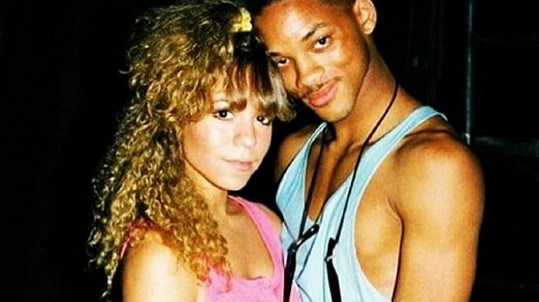Will Smith a Mariah Carey na snímku z roku 1988