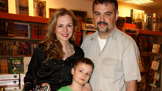 Martina Kociánová s rodinou