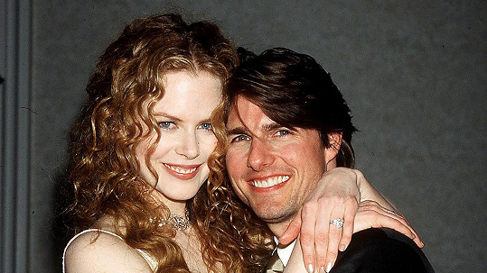 Tom Cruise a Nicole Kidman v roce 1998