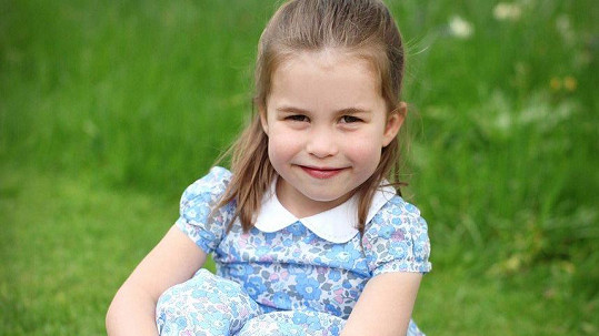Princezna Charlotte slaví 4 roky.