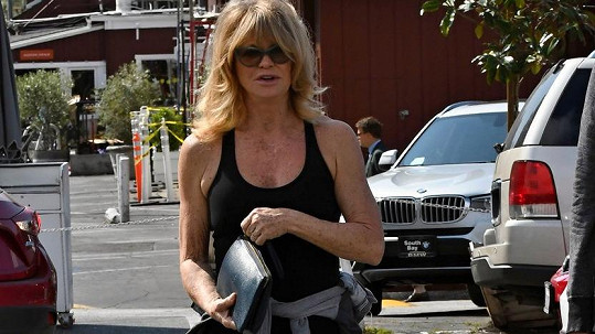 Goldie Hawn je velmi aktivní sedmdesátnicí.