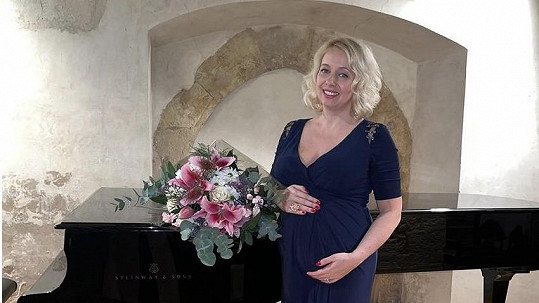 Markéta Fassati Mátlová je těhotná.