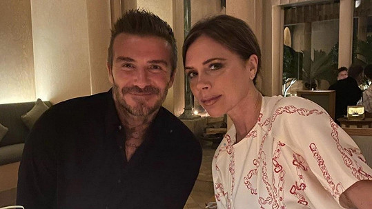David Beckham a Victoria Beckham