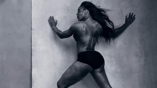 Serena Williams pro Pirelli 2016 a fotografku Annie Leibovitz
