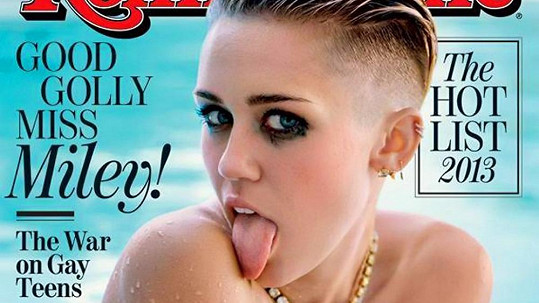 Miley Cyrus na titulce nejnovějšího čísla časopisu Rolling Stone