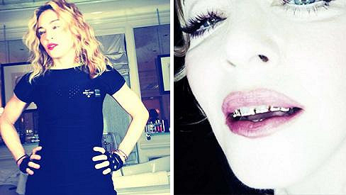 Madonna se v úterý na internetu pochlubila novou ozdobou.
