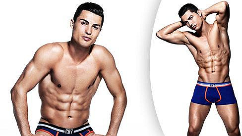 Cristiano Ronaldo pózuje v nové kampani.