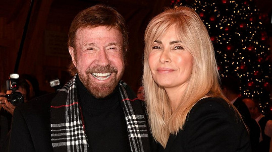 Chuck Norris s manželkou Genou