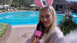 Dominika Myslivcová tráví Velikonoce ve Spojených arabských emirátech.